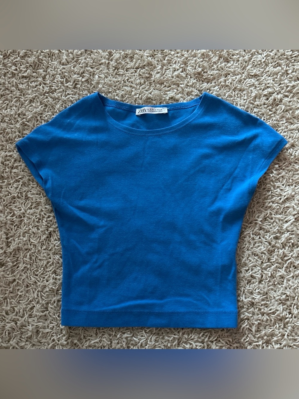 Zara Women’s Small Blue Crop Top